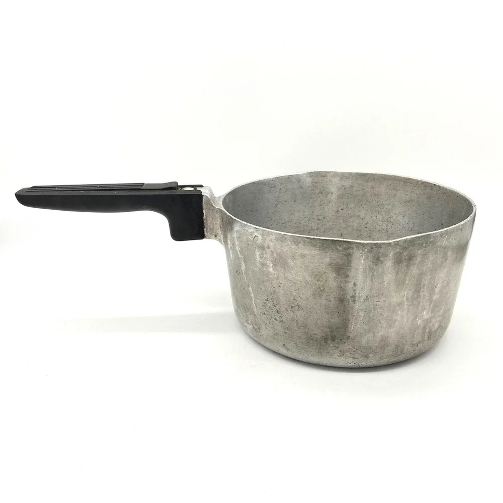 Vintage Wagner Ware Sidney O Magnalite 3 Quart 4683 P Saucepan Pour Spout No Lid
